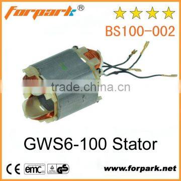 Electric Power tools Spare Parts stator for gws6-100