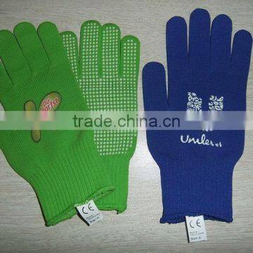 100% polyester Print logo Promotion gloves