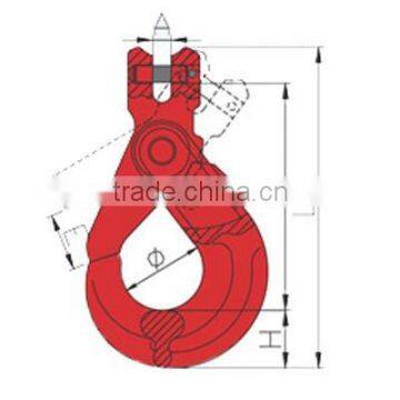 US type clevis self locking hook