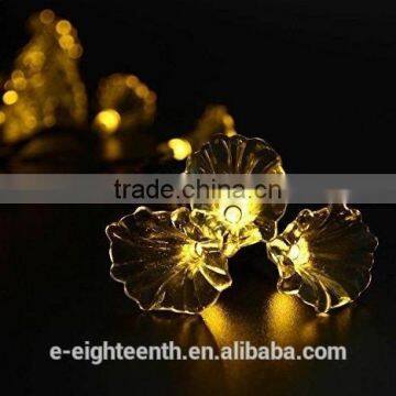 Cheap Oem 20 LED Flower Shape Solar Power Outdoor Waterproof Decoration Light photo-2