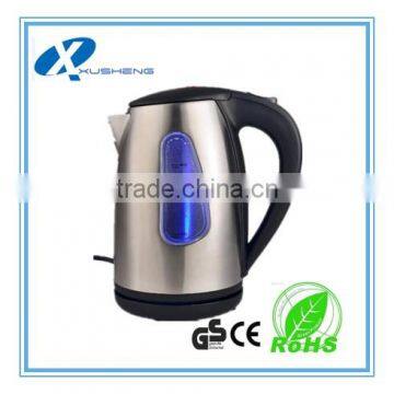 electric stainless steel water kettle 1.7L