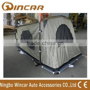 Different Canvas Ground Tent With Aluminum Frame and Waterproof photo-3