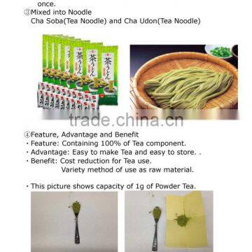 Popular japanese matcha green tea powder 50g with Flavorful made in Japan free sample instant matcha green tea powder