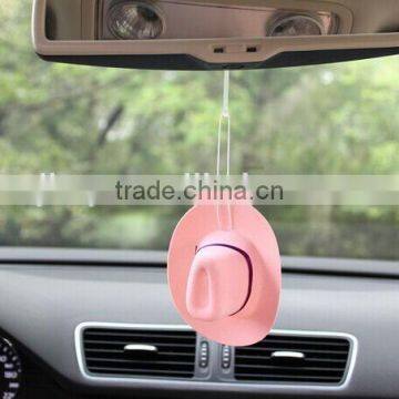 2016 refillable mini hat freshener for car mirror