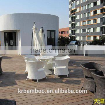 Outdoor Strand Woven Decking Tile Unit Dark Carbonized Bamboo Flooring With Matt Finish For Contractor and Wholesaler Dealer photo-3