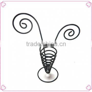 Flowerpot shape metal clip used for file holder clips