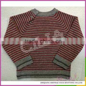 Wholesale new design autumn knitting wool ombre button sweater cardigan for children