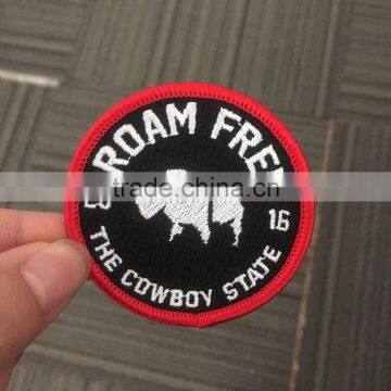 2016 Custom Fashionable High Quality Washable Garments Embroidery Patch Badges photo-2