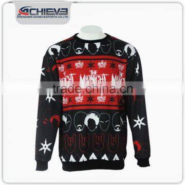 customized pullover sublimation kids boys sweater,new design male sweater