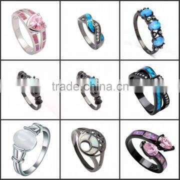 Opal Ring Jewelry Accessories Finished Wedding Engagment Ring photo-6