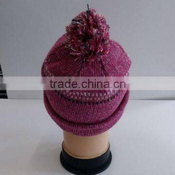 High Quality Cheap Custom Winter Hat With POMPOM photo-3