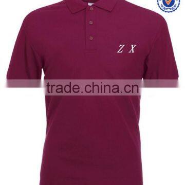 High quality cheap men's fitted polo shirt design softtextile