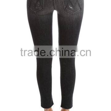 Fancy Female Jeans, Custom Ladies Jeans Kurta ,wholesale Import Jeans photo-5