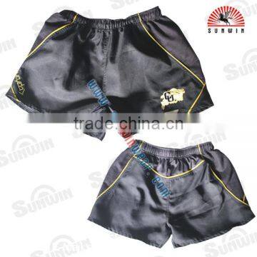 hot sale polyester men's rugby shorts for Australia