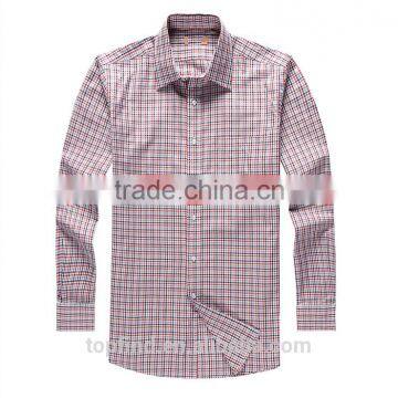 China direct factory customise 100% cotton check pattern latest formal shirt designs for men