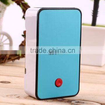 Hot Handheld Mini Heater Desktop USB Heater Electric Heater Portable Office-blue New photo-2