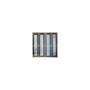 No deformation custom size white powder coated aluminum hinged door for balcony