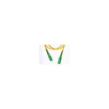 LAN ROHS Fiber Optic Patch Cord End-Face Geometric For Test Lead