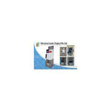 Portable Shop Corrugated Floor Greeting Card / Book Display Stands