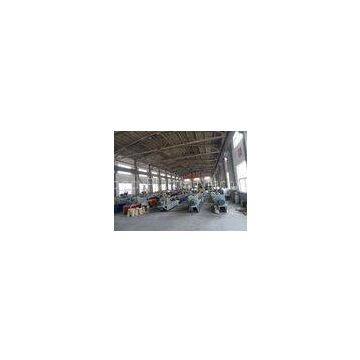 Door Board WPC Extrusion Machinery For Building Template , Extrusion Lamination Machine