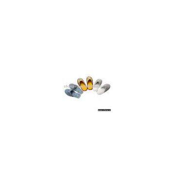 Print fabric slipper