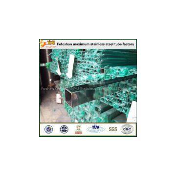 Guangdong Fabrications Ss304 Welded Polished Square Stainless Steel Pipes for Electric