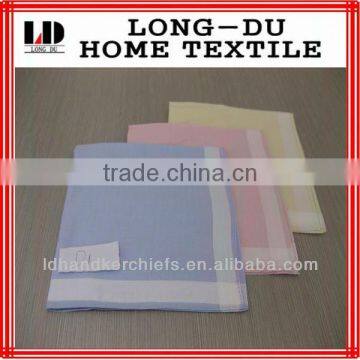colorful striped 100% cotton woven handkerchief