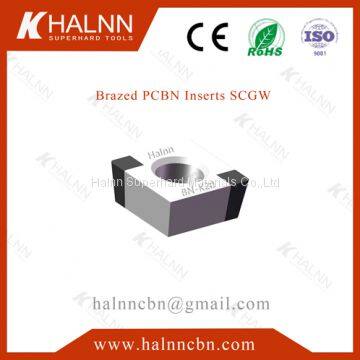 BN-K20 and BNK30 cbn insert milling engine block with FC250 gray cast iron materials