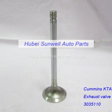 Cummins KTA19 engine exhaust valve 3035110 / 3088391 / 3803529