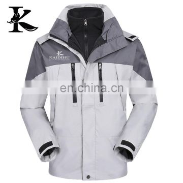 Fashion Custom Detachable Waterproof Winter Warm Jacket