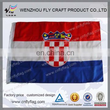 customized polyester stick flags