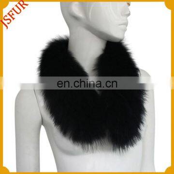 Winter Collar For Hood With Ribbon Fox Fur Collar