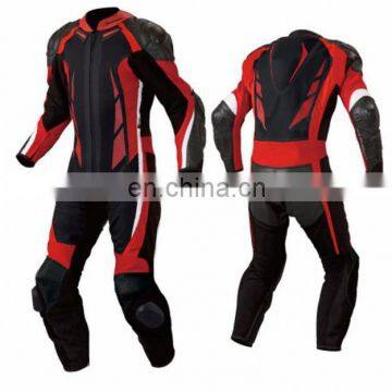 Cowhide Leather motorbike suit