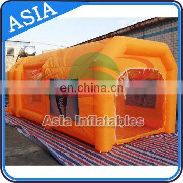 China Wholesale Portable Water Curtain Spray Booth / Inflatable Garage Paintbooth Workshop