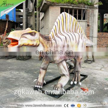 KAWAH Hot-Selling Playground Equipment Dinosaur Silicon Rubber 3D Dinosaur Model For Dinosaur Park