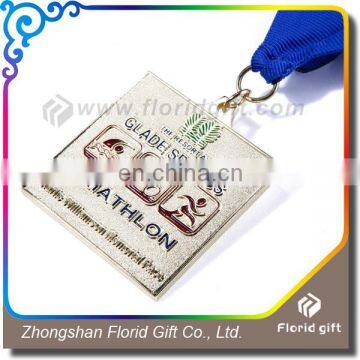 Fashion Cheap Award Metal Round Custom Medals With Ribbon photo-4