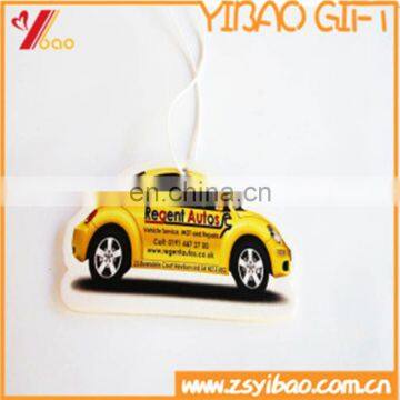 Custom Cheapest Car Shaped Paper Air Freshener / Hanging Car Air Freshener photo-2