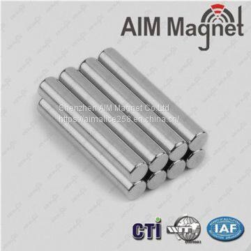 Factory direct customized neodymium magnet AIM cylindrical shape