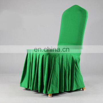 Fancy Wedding Decoration Chair Covers With Side Pleats for Wedding photo-6