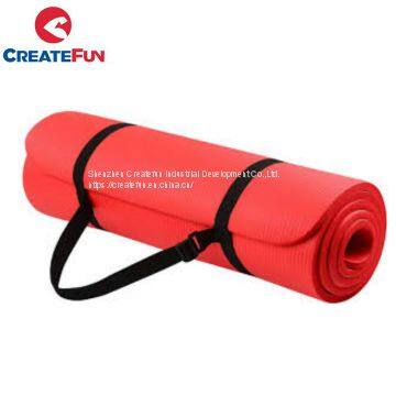 CreateFun High Quality ECO-Friendly 20mm NBR Yoga Mat photo-3