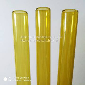 Amber Glass Tubing COE 7.0