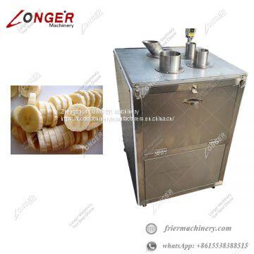 Plantain chips frying line business using