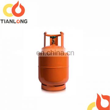 Philippines wholesale China professional manufacture 11kg lpg gas cylinder with valve for camping cooking