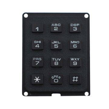 3x4 Safe Key and Natural Silicone Electroconductive Rubber Keypad photo-4