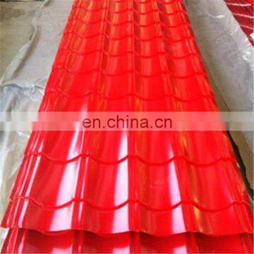 sheet ! tile aluzinc color coated steel corrugated cheap matel roof sheets with low price