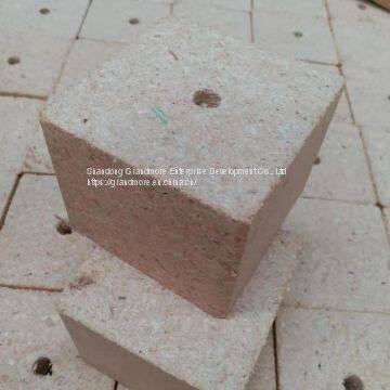Compressed Chip Block for Pallet Foot Pier Sawdust Block for Pallet