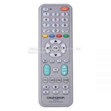 UR977 High Quality Universal Remote Control RoHS CE Combines 4 in 1 With Learning Code for Home Appliances photo-5