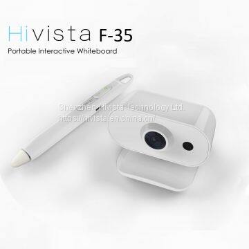 Hivista Low Cost Portable USB Interactive Whiteboard Kit F-35 for Schools