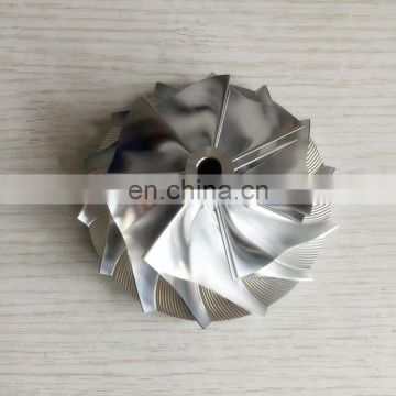 HX40/HE351 62.00/85.98mm 7+7 blades 4035879 upgrade Turbocharger Billet/milling/aluminum 2618 compressor wheel