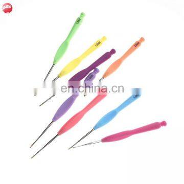 New Designed High Quality TPR Grip Knitting Needle Iron Crochet Hook photo-7